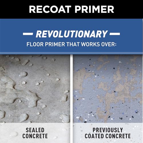 Rust-Oleum 338806 Primer para Revestimiento de Piso de Concreto y Garage, 1 Galón, Gris miniatura 2