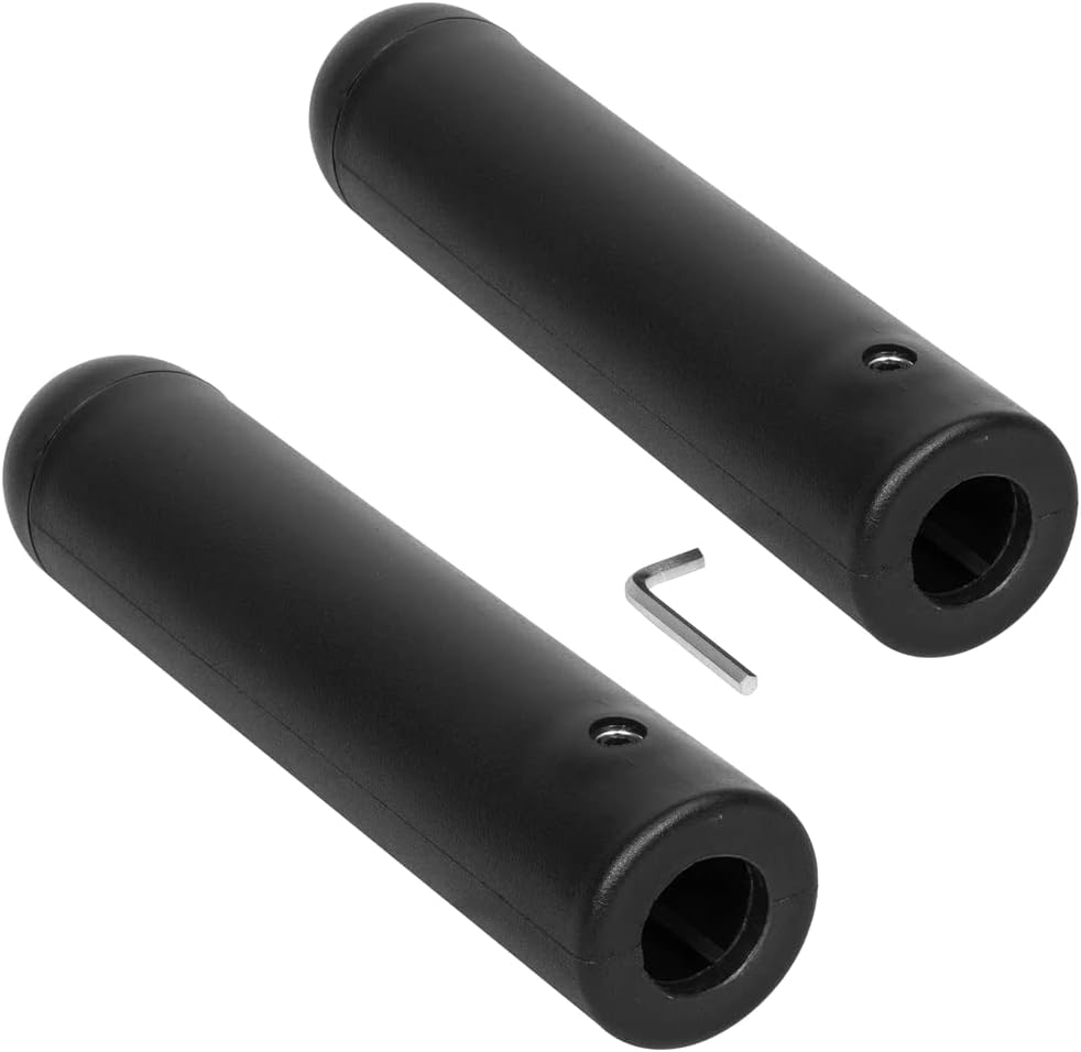 SERIOUS STEEL FITNESS Nylon Olympic Adapter Sleeve 8" - Convert 1" Bars or Posts to 2" Olympic Bars or Posts. Includes Removeable end Cap for Longer Posts.