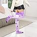 Purple Grape Glitter Women Long Thigh High Socks Fashion Crazy Baseball Socks Football Socks for Brides for Cosplay Shoe Size 5-8/8-11