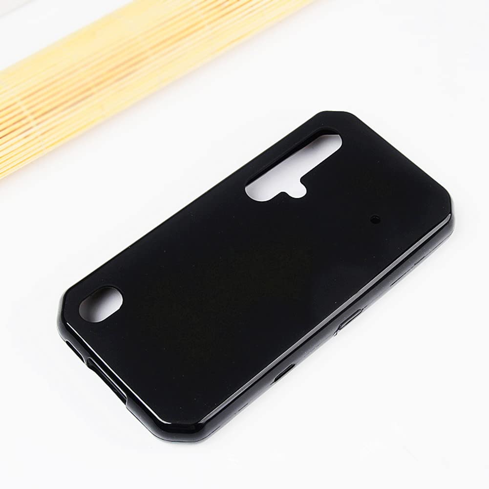 HHUAN Custodia Nero per Blackview BV9900 Pro, Morbida Silicone Bumper Anti Graffio Cover TPU Protettivo Case per Blackview BV9900 Pro (5.84) - Diavolo dei cartoni animati