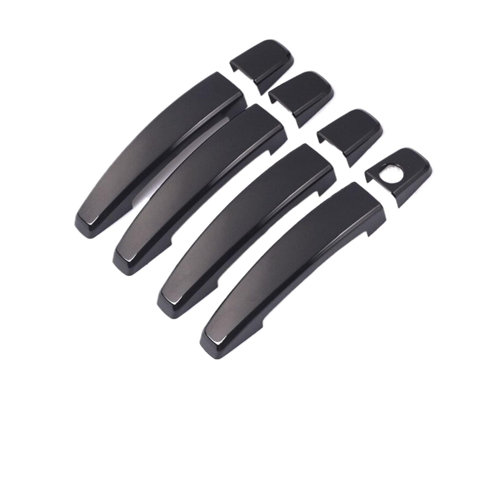Fahbstr 2 Exterior Door Handle Cover Chrome Black Car Door Handle Cover Trim Stickers Styling For Opel For Meriva B 009 010 011 01 2013 014 015 016(2)