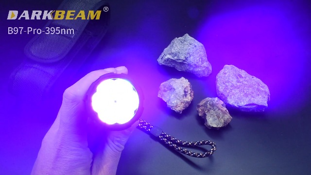 UVライト Amazon.com: DARKBEAM UV Flashlight 395nm Blacklight 6xLED 4-Core