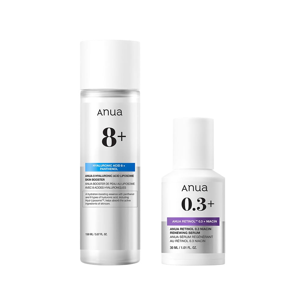 anua 0.3+ レチノール美容液 8本セット Amazon | ANUA(アヌア) レチノール0.3ナイアシンセラム30ml + 8