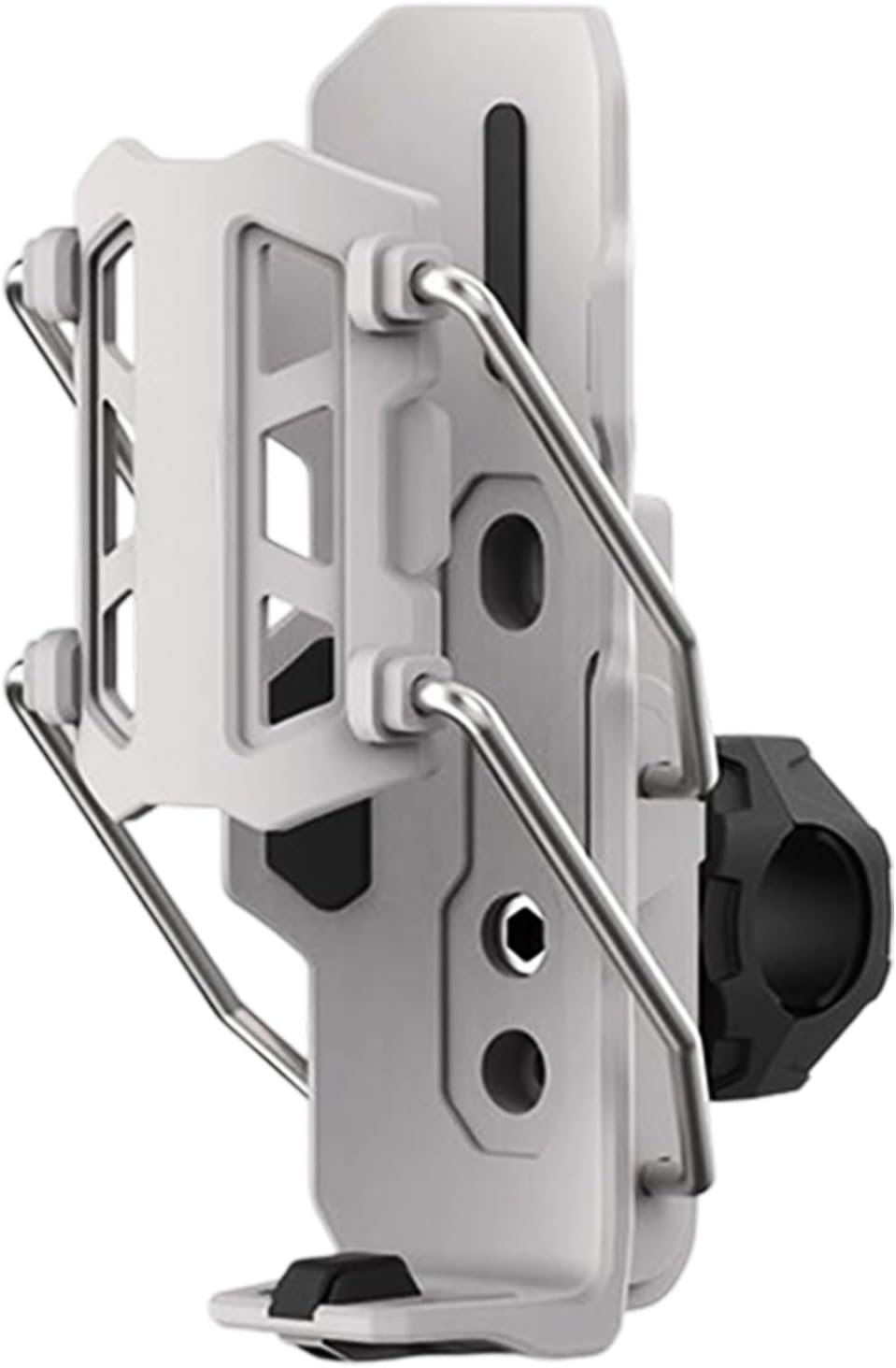 自転車ボトルホルダー,ハンドルバードリンクケージ 自動クランプ | 360度回転式ウォーターボトルマウント ロードバイク サイクリン