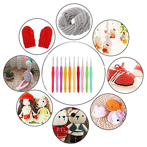 Mélange De Petits Crochets En Dentelle, 0.6-1.9mm, 12 Pièces, Aiguilles à Tricoter, Fil De Tissage, Outil De Couture, Ensemble D'aiguilles Pour Femmes, Cadeau Pour Maman