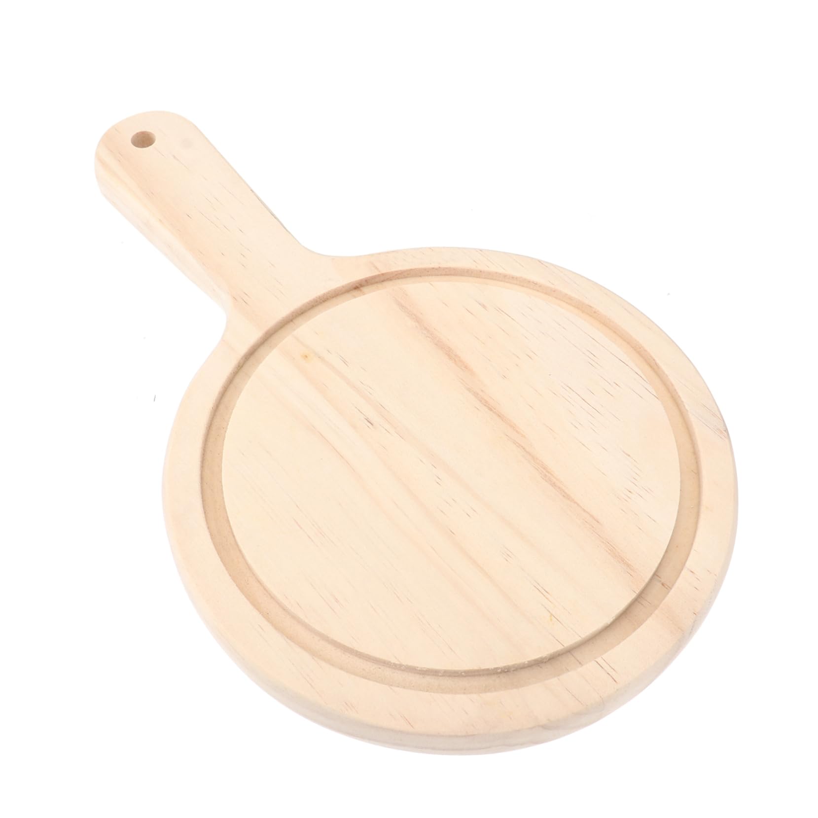 VINTORKY Homemade Pizza Tool Natural Wooden Pizza Tray Peel Spatula Perfect for Home Restaurant