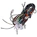 Anxingo Electric Start Wire Loom Wiring Harness Quad Complete Harness Fit for Chinese ATV UTV Quad 4 Wheeler 50cc 70cc 90cc 110cc