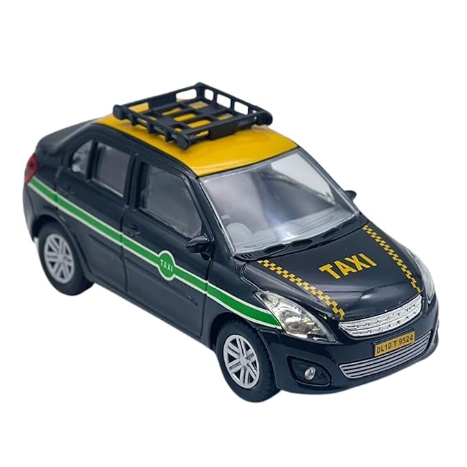 BEST DEALS Toy Taxi Car for Boys,Ola Uber Swift Cab Model,Openable Doors Pull Back Action (Black) (B0D9P9QSTH) Amazon Price History, Amazon Price Tracker