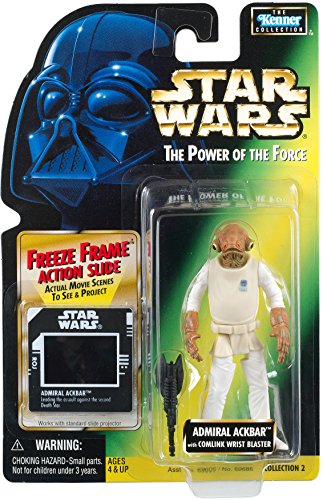 Star Wars Power of The Force Freeze Frame Admiral Ackbar