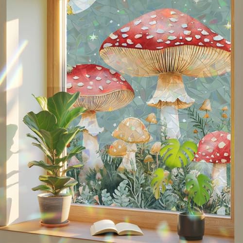 Película para ventana efecto vidriera 3D 17.7x78.7in miniatura 1