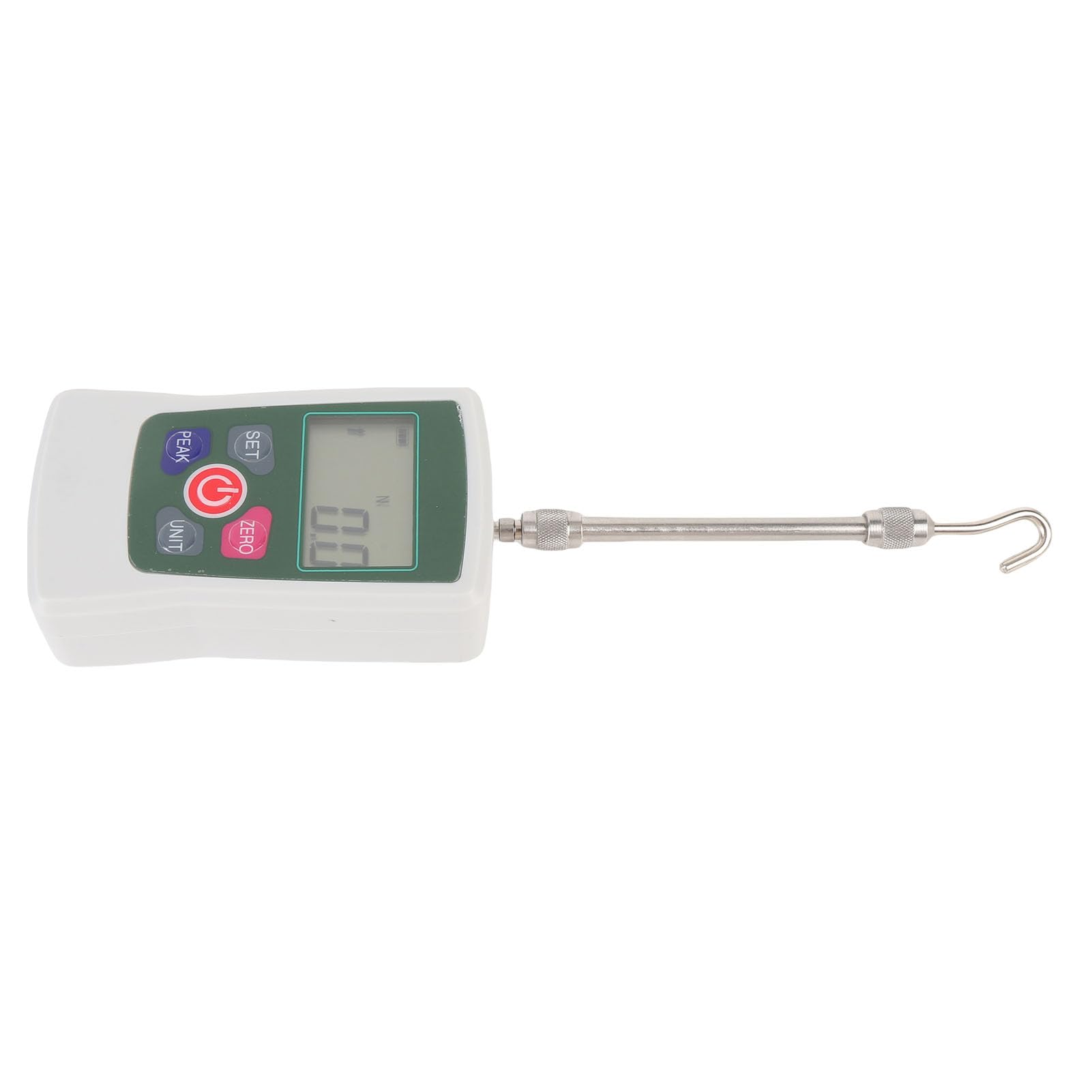 Digitale Kraftmessgeräte, 100N Tragbare Druckstockmessgeräte, Push- und Pull -Tester mit Einheiten N Lb Kg Oz, Speichergehäuse, Automatische Backlit LCD, Auto Ausschalten, Summeralarmfunktion, 1%
