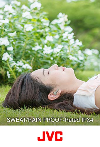 Jvc Gumy Truly Wireless Earbuds Headphones, Bluetooth 5.0, Water Resistance(Ipx4), Long Battery Life (Up To 15 Hours) - Haa7Ta (Blue) #TOP4