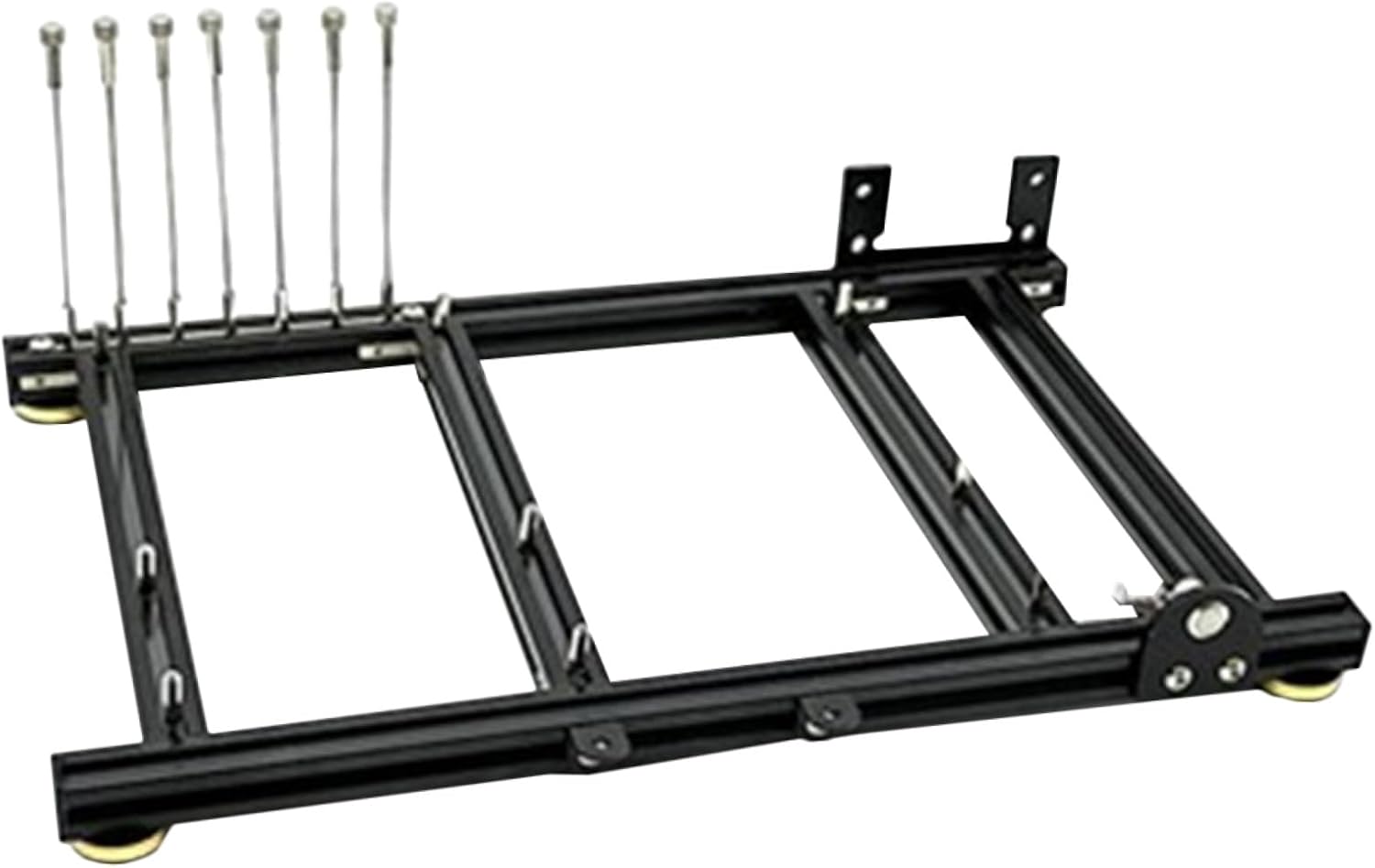 Open Air Computer Frame ATX Case Rack for Motherboards with Cooling Design Supports Single Power Supply and SSD DIY Open Frame Bracket for Graphics Cards and Clean Cable Management