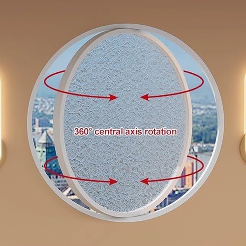 Ventana abatible giratoria de 360 grados para ventilación eficiente 4