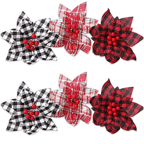 Homeemoh U11106716 5.9Inch Christmas Tree Artificial Flower Decoration thumb #6