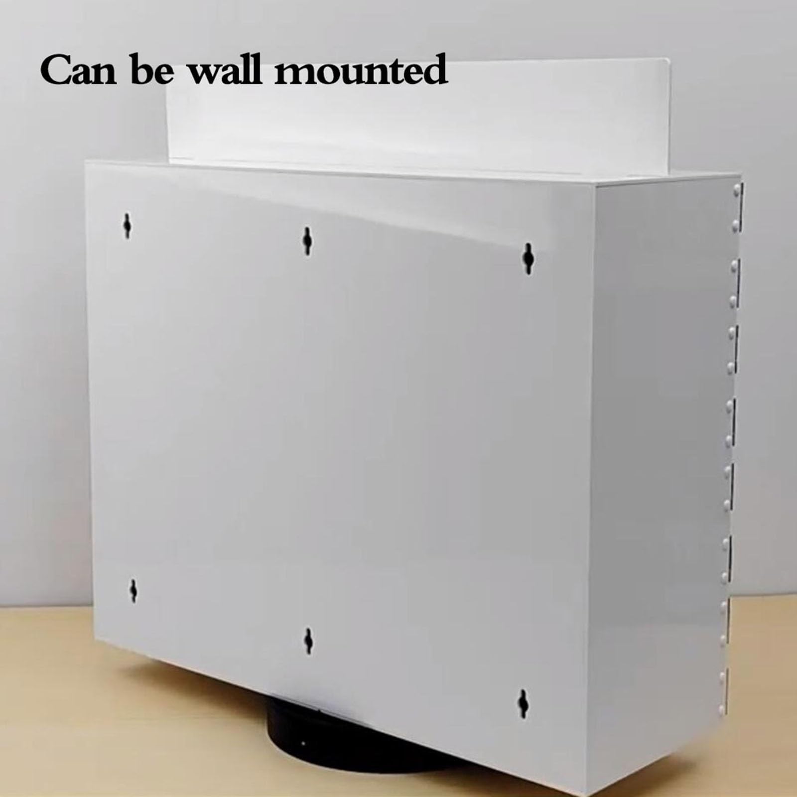 Bianco con 20 scomparti – Grande capacità di archiviazione per telefoni e piccoli oggetti | Custodia sicura per elettronica e accessori (20 scomparti bianchi)