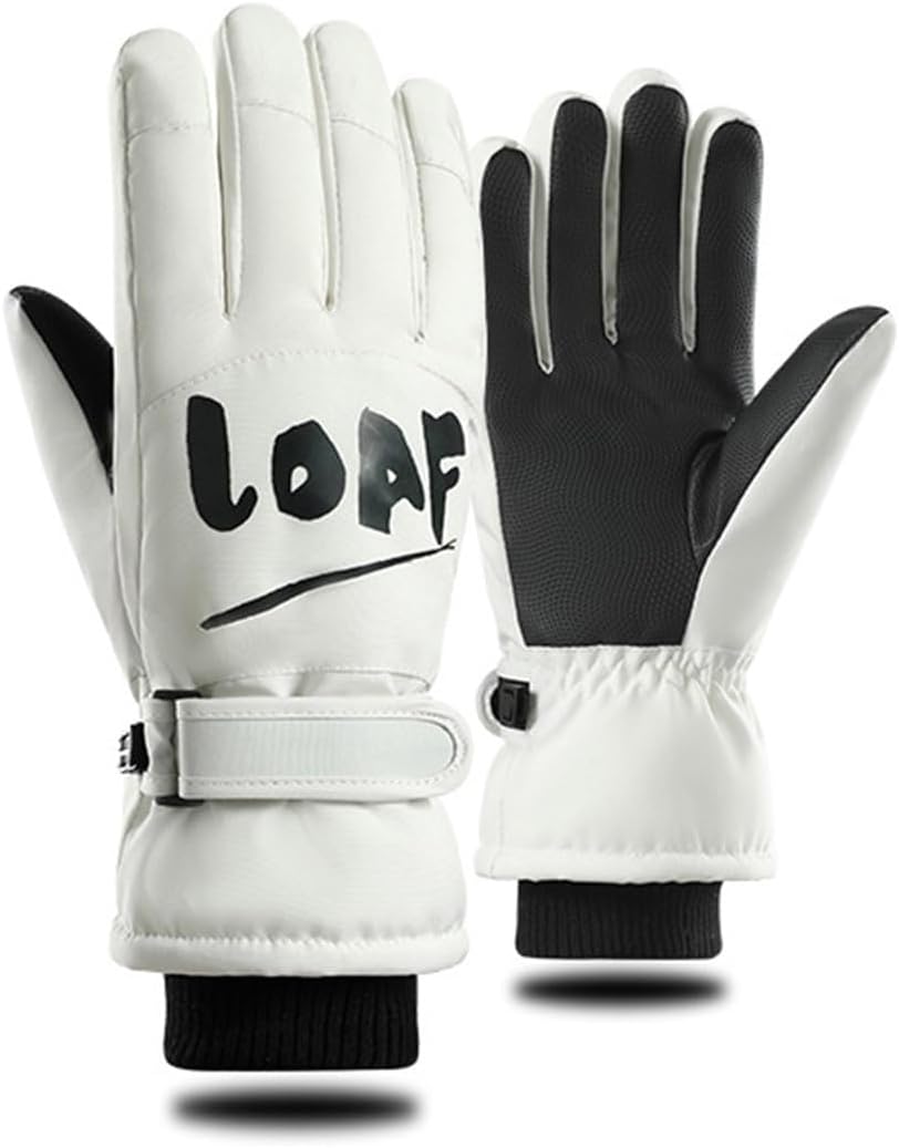 Skiing Gloves Winter Cycling Thick Fleece Warm Gloves Women Men Touch Screen Waterproof Motorcycle Windproof Gloves Fashion Gloves