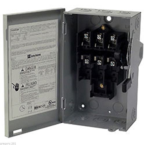 Load Break, 60 A, 240 V, 3 Pole, B Series