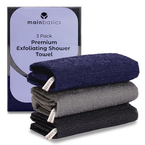MainBasics Extra Exfoliating Shower Towel