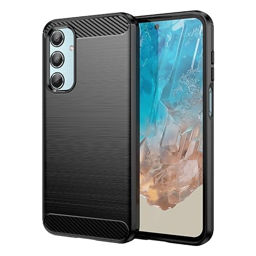 Boerhang Cover Per Samsung Galaxy M35 5G, Antiscivolo, Tpu Morbido, Ultra Sottile, Antiurto, Samsung Galaxy M35 5G Cover.(Nero)