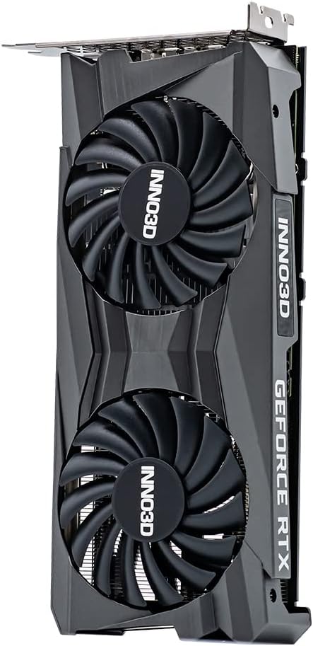 Inno3D GeForce RTX 3050 8GB Twin X2 OC Scheda Grafica - 8GB DDR6, 3X DisplayPort/1x HDMI, N30502-08D6X-11902130