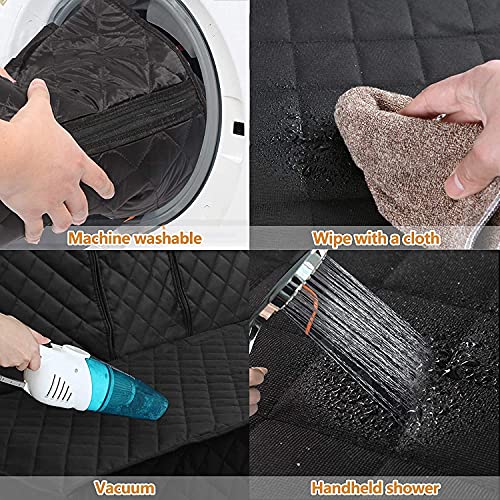 Ataqus Dog Car Seat Covers，100% Waterproof Pet Seat Cover，Scratch Proof, Heavy Duty And Nonslip Pet Bench Seat Cover,Capable For Cars, Trucks & Suvs #TOP2