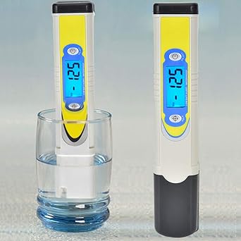 Ubersweet Water Quality Tester, Pen Type Accurate Measurement Orp Tester Blue Backlight Portable for Water Treatment Systems Aquaculture for Aquariums Swimming Pools Spa |
