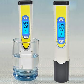 Ubersweet Orp Meter, Blue Backlight Accurate Measurement Water Quality Meter Pen Type Portable for Aquariums Swimming Pools Spa for Water Treatment Systems Aquaculture |