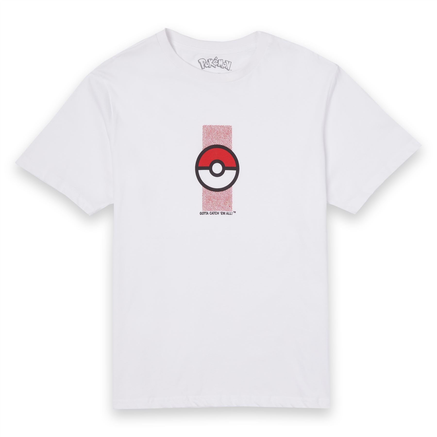 Zavvi Unisex Multi Official Pokémon Pok-Mon Pok-Ball T-Shirt Mens White - M
