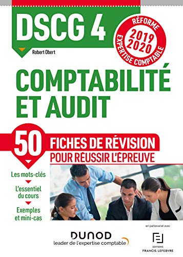 Télécharger DSCG 4 Comptabilité et audit - Fiches de révision - Réforme 2019-2020: Réforme Expertise comptab Livre eBook France