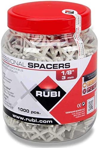 RUBITOOLS Spacers 1/8 In. (JAR-1000 UN.)
