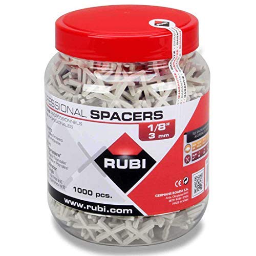 RUBITOOLS Spacers 1/8 In. (JAR-1000 UN.)