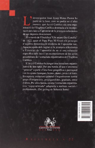 De la sacristía al carrer: Acción Católica Española a Mallorca (1931-1959)