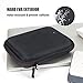 ProCase Carrying Case for Seagate Barracuda Fast SSD/Seagate Fast SSD 1TB 2TB 500GB 250GB SSD External Solid State Drive Portable Shockproof Hard Travel Case Storage Bag –Black