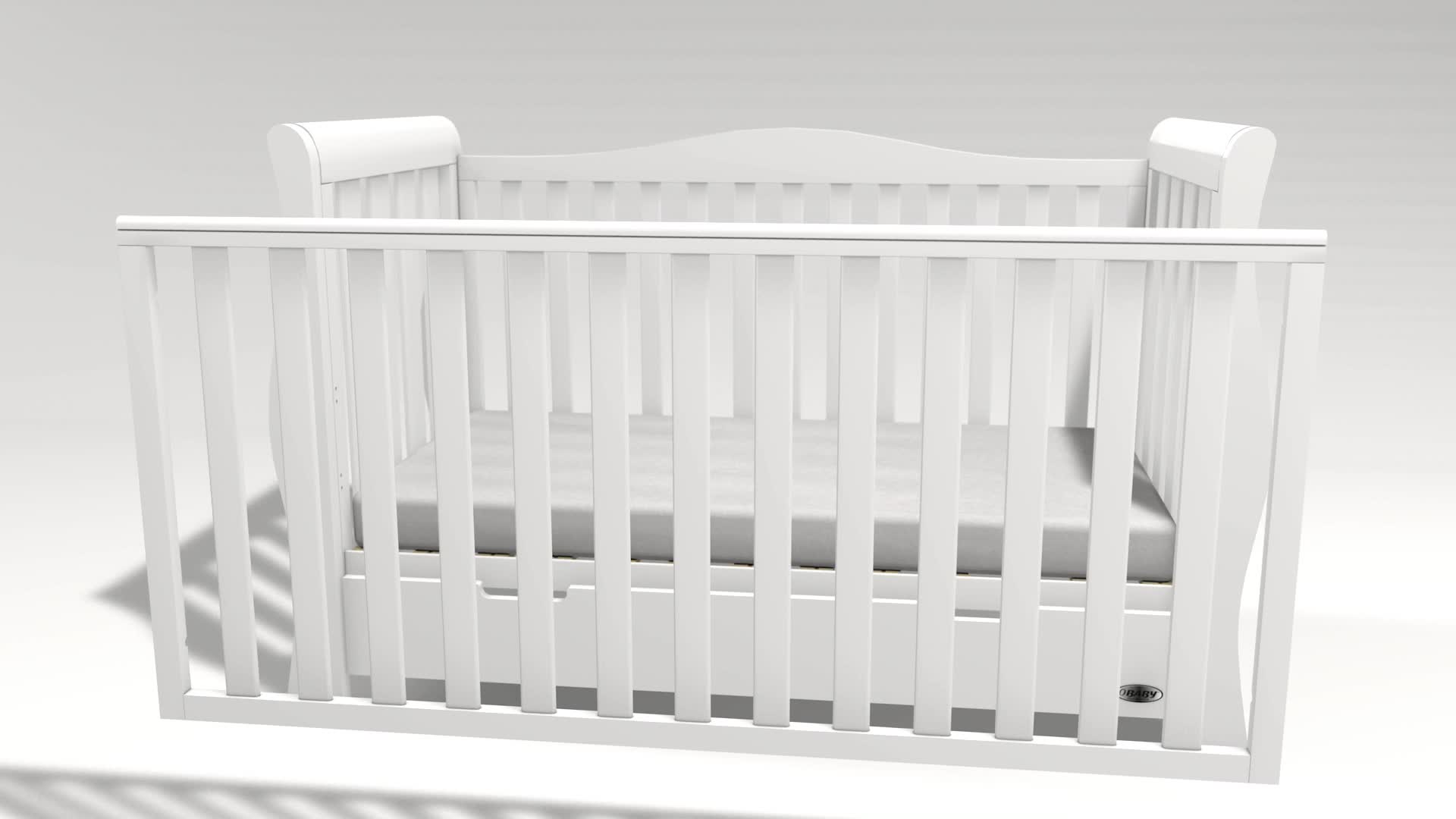 stamford luxe cot bed