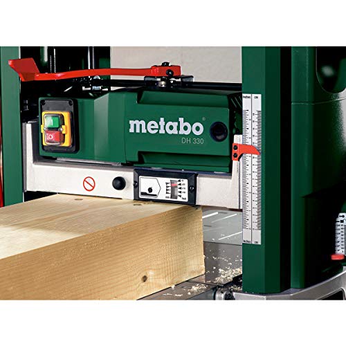Rabot de chantier METABO DH 330 Réglage précis de 'épaisseur de copeau - vue 3