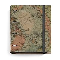 Miquelrius - Recycelter Ordner, Ordner mit 4 Ringen + Nachfüllung, 100 recycelte Blätter, A4, kariert, Gummiverschluss, Eco-Design