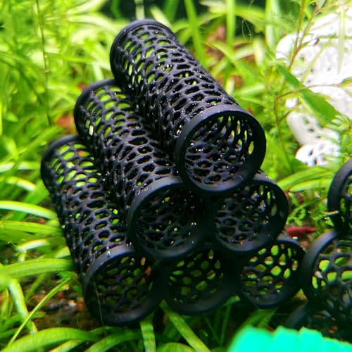 Fish Tank Decor Shrimp Tank Accessories Aquarium Cave Shrimp Hideout Reptile Hideout Habitat Cave for Fish and Shrimp to Swim (Black)