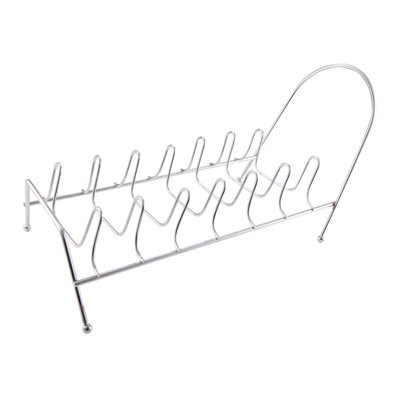 PIXZCSA Dynamic Kitchen Gadget Tableware Tidy Racks Sink Accs Supports Heavy Utensils While Keeping Everything Neat And Tidy Metal Dish Drainer Sink Storage