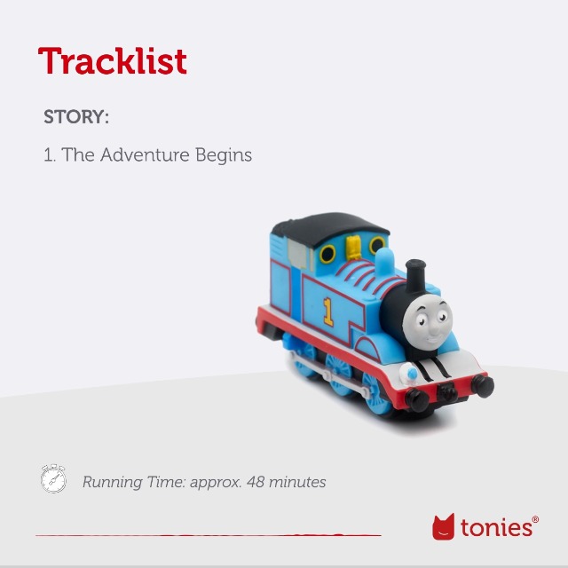 tonies Thomas the Tank Engine, All Engines Go: Percy, per l'uso con Toniebox