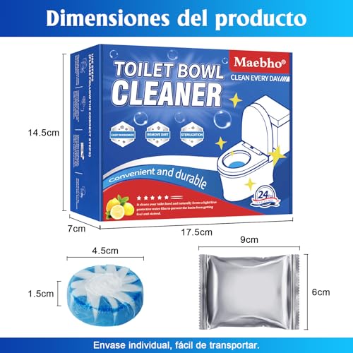 Pastillas azules para baño 14 Imagen adicional