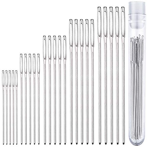 Tapestry darning Needle for Crochet - 5 Sizes Set with Large Eye Blunt Needles for Knitting, Crafting Projects - 25 Pieces - Size 16, 18, 20, 22, 24