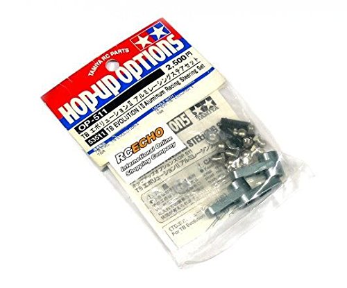 Direction alu Tamiya TB Evolution II OP-511 pour optimiser le pilotage sur circuit de club