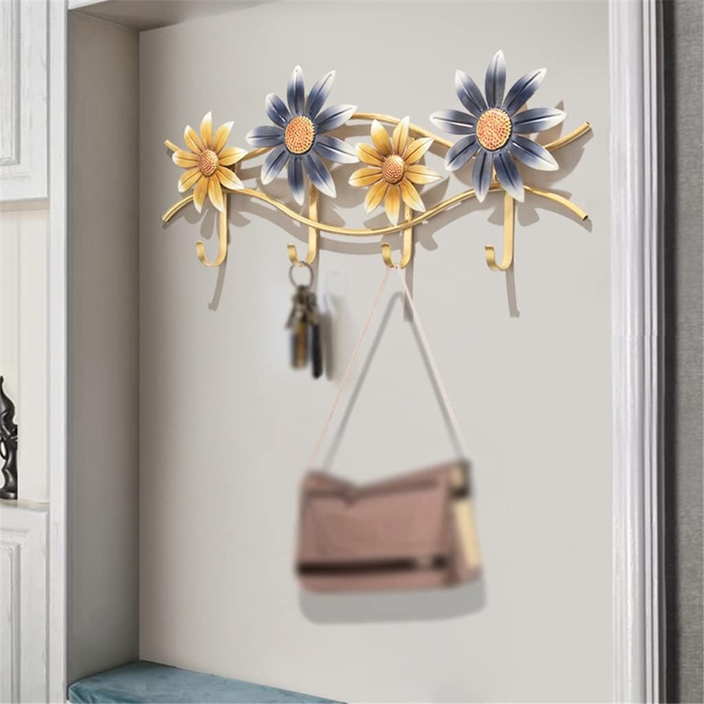 JSEIAJB Door Key Hook, Door, Wall Hanging Rack, Art Decoration Rack, Porch, Creative Wardrobe, Hanger