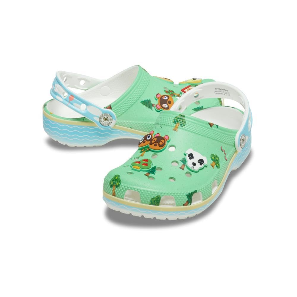 Crocs Animal Crossing Classic Clog K ZoccoliUnisex - Bambini e Ragazzi