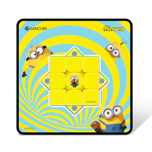 GAN Tapis de cube de vitesse Minions tapis d'entraînement de bureau 30x30