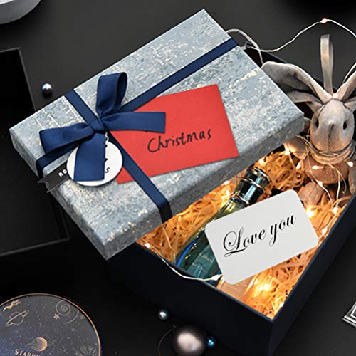 Mini Envelopes With White Blank Business Cards, Jiebor 100 Sets Red Green Small Enclosure Card Mini Card Envelopes For Christmas Chinese New Year Valentine's Day #TOP4