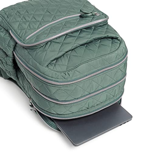 Vera Bradley Women's Performance Twill Xl Campus Backpack, Olive Leaf, One Size #TOP3