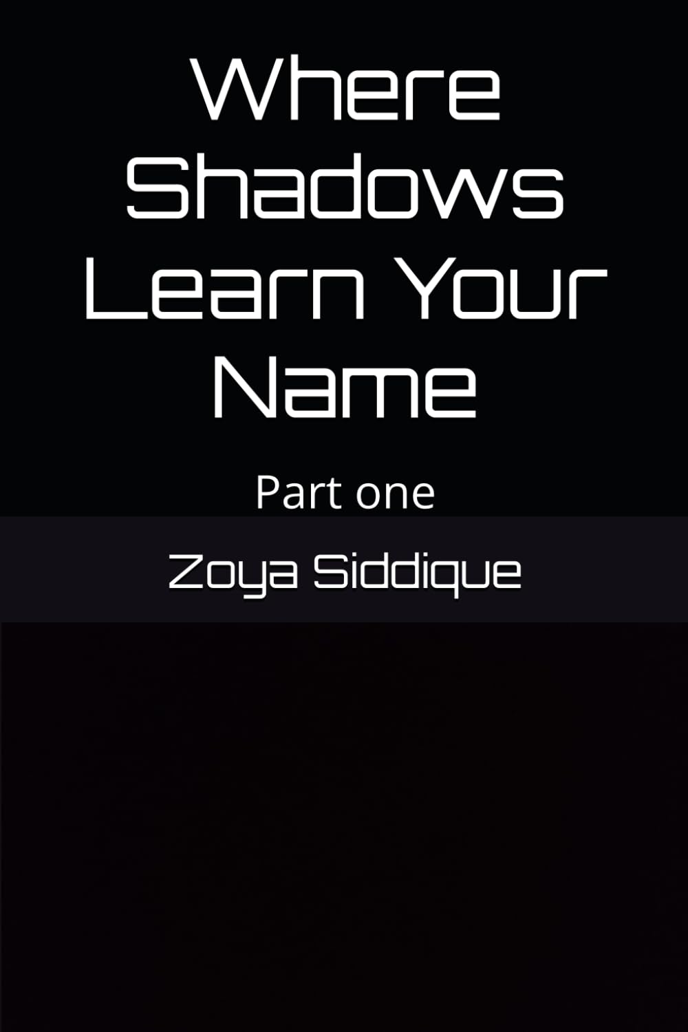 Where Shadows Learn Your Name: Part one