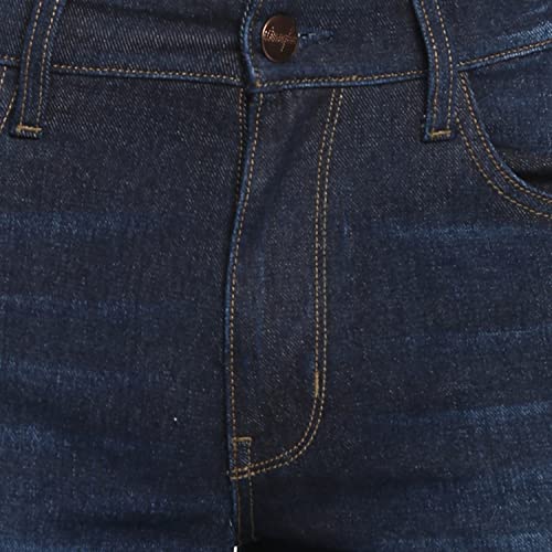 Image of Wrangler Men Millard Midnight Blue Regular Fit Jeans